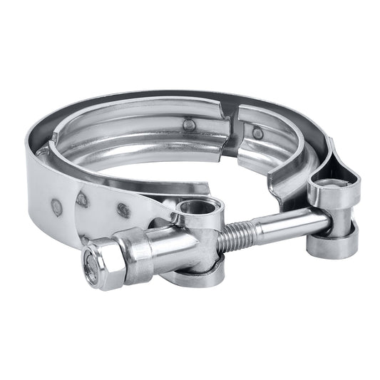 EVIL ENERGY V Band Clamp for Flange Kit Stainless Steel (2, 2.75)